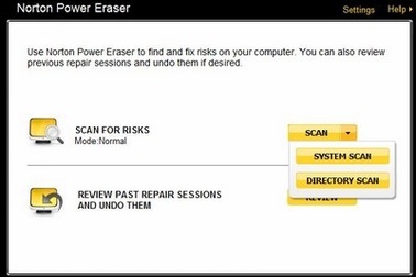 Norton Power Eraser - Diệt nhanh những loại virus cứng đầu