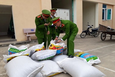 Hơn 3 tạ hạt hướng dương ẩm mốc, bốc mùi hôi chuẩn bị tiêu thụ trong dịp Tết