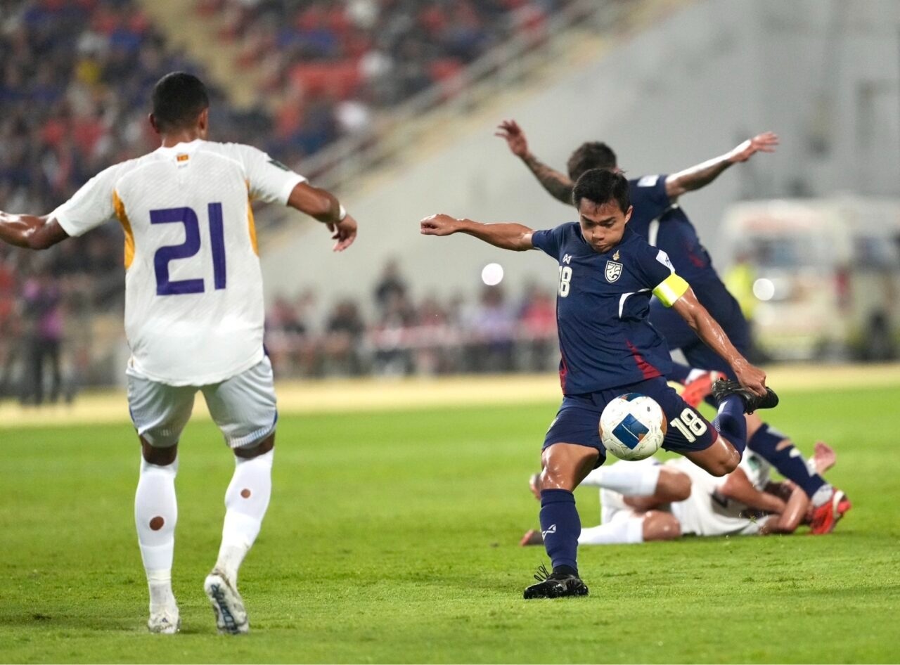 タイチームはアジアカップ予選でスリランカに苦戦して勝利 - 2 Tuyển Thái Lan nhọc nhằn đánh bại Sri Lanka ở vòng loại Asian Cup - 2