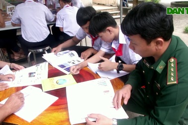 Tủ sách của những người lính Biên phòng