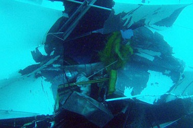 Video bên trong con tàu đắm "Titanic hiện đại"