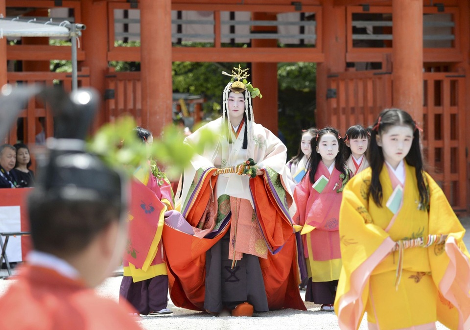 Aoi Matsuri - Lễ hội hoa thục quỳ xua đuổi mọi thiên tai - 6 Aoi Matsuri - Lễ hội hoa thục quỳ xua đuổi mọi thiên tai - 6