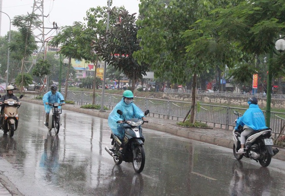 Hà Nội mưa rào và giông đến cuối tuần - 1 Hà Nội mưa rào và giông đến cuối tuần - 1