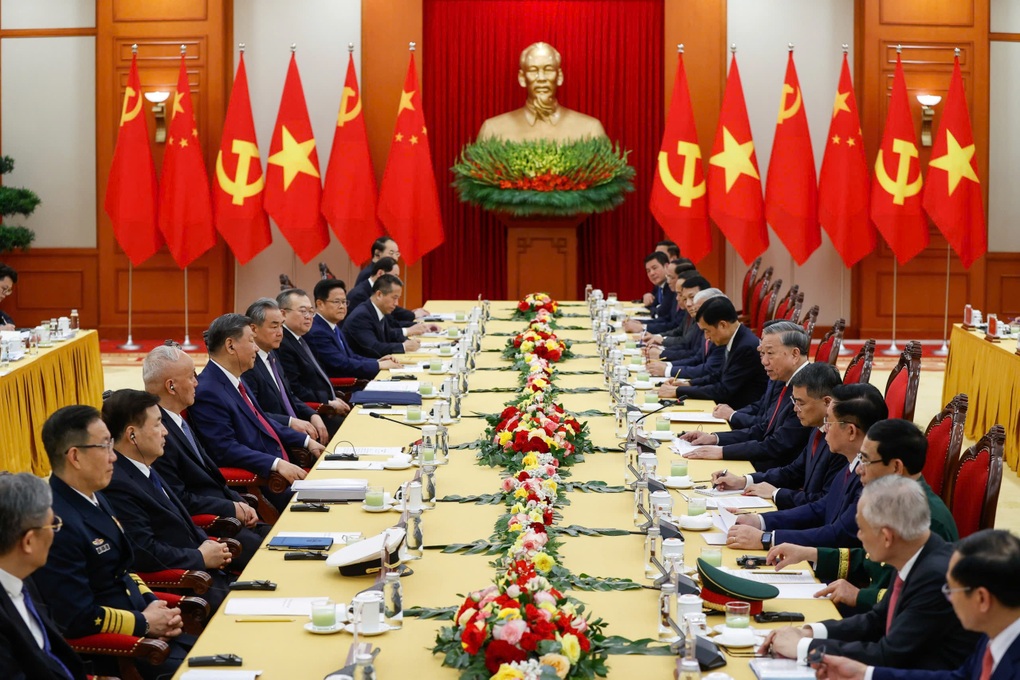 Tổng Bí thư Tô Lâm hội đàm Tổng Bí thư, Chủ tịch Trung Quốc Tập Cận Bình - 2 Tổng Bí thư Tô Lâm hội đàm Tổng Bí thư, Chủ tịch Trung Quốc Tập Cận Bình - 2