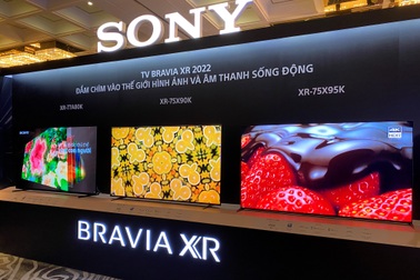 Sony giới thiệu loạt TV mới về Việt Nam