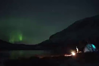 Vẻ đẹp kỳ ảo của ánh sáng bắc cực quang ở Tromso, Na Uy