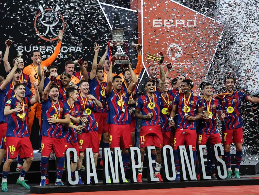 Thắng kịch tính Real Madrid, Barcelona đoạt Siêu Cúp Tây Ban Nha - 2