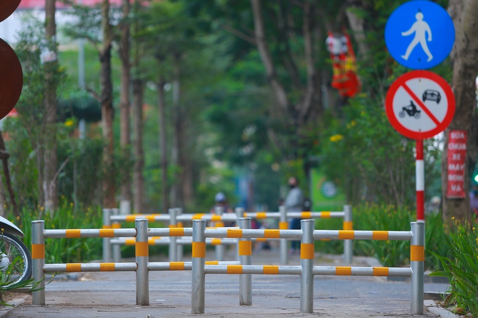Người Hà Nội thích thú với đường đi bộ rợp cây xanh lãng mạn như phim Hàn - 4 Người Hà Nội thích thú với đường đi bộ rợp cây xanh lãng mạn như phim Hàn - 4