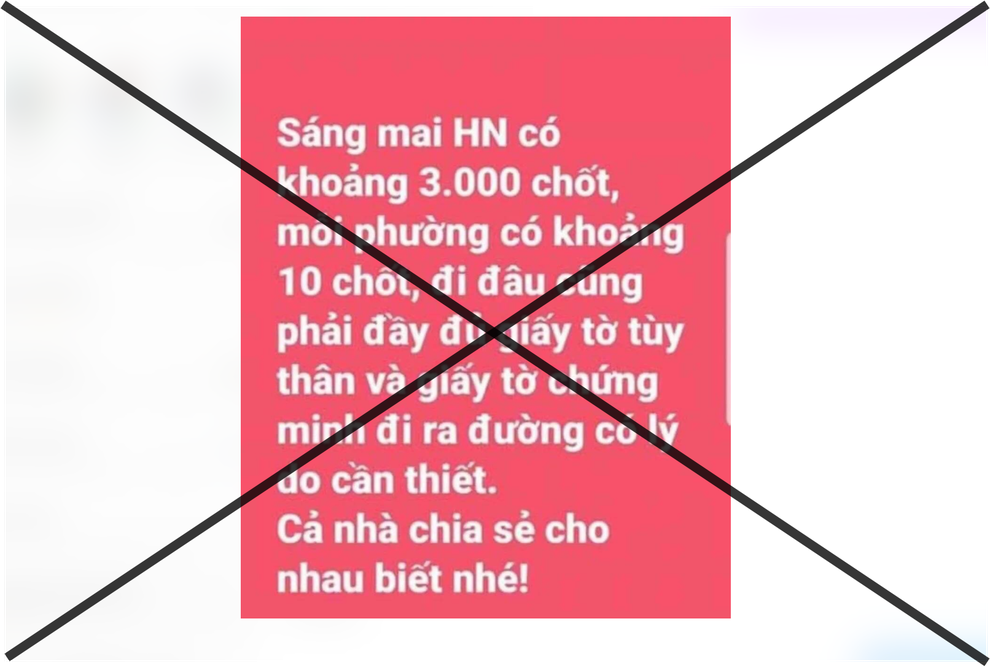 Công an Hà Nội lên tiếng về thông tin lập 3.000 chốt - 1 Công an Hà Nội lên tiếng về thông tin lập 3.000 chốt - 1