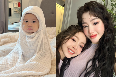 Con gái Elly Trần và những em bé nhà sao Việt nổi tiếng trên mạng