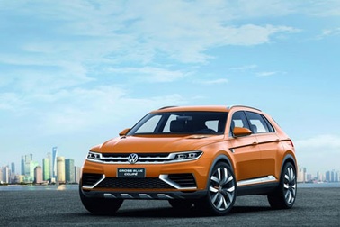 Volkswagen mang CrossBlue coupé concept đến LA Auto Show