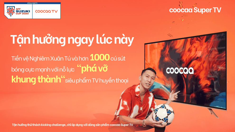 Cùng coocaa TV tiếp thêm lửa cho tuyển Việt Nam trước thềm AFF Cup - 2 Cùng coocaa TV tiếp thêm lửa cho tuyển Việt Nam trước thềm AFF Cup - 2