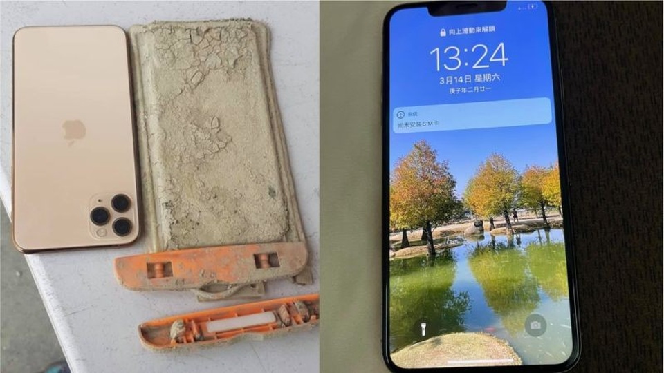 iPhone vẫn sống sót sau một năm chìm dưới đáy hồ - 3 iPhone vẫn sống sót sau một năm chìm dưới đáy hồ - 3