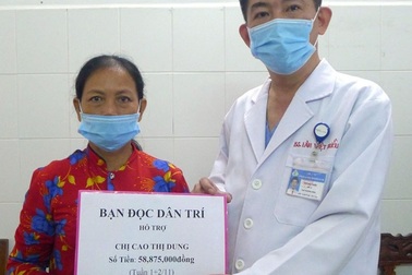 Bạn đọc hỗ trợ gần 60 triệu đồng đến người vợ bán ve chai… cứu chồng