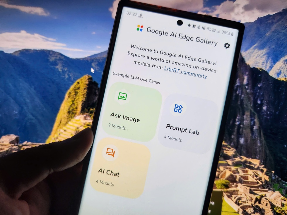 Cách sử dụng công cụ AI của Google trên điện thoại mà không cần Internet - 1 Cách sử dụng công cụ AI của Google trên điện thoại mà không cần Internet - 1