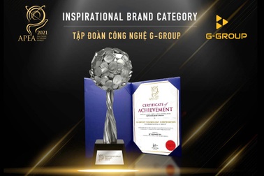 G-Group là một trong 64 tập đoàn lớn nhận giải thưởng Doanh nghiệp châu Á - Thái Bình Dương 2021