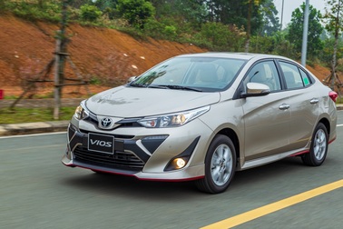 Bất chấp khó khăn, Toyota Vios lại dẫn đầu doanh số
