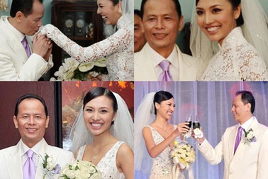 Huỳnh Thanh Tuyền rạng rỡ trong ngày cưới