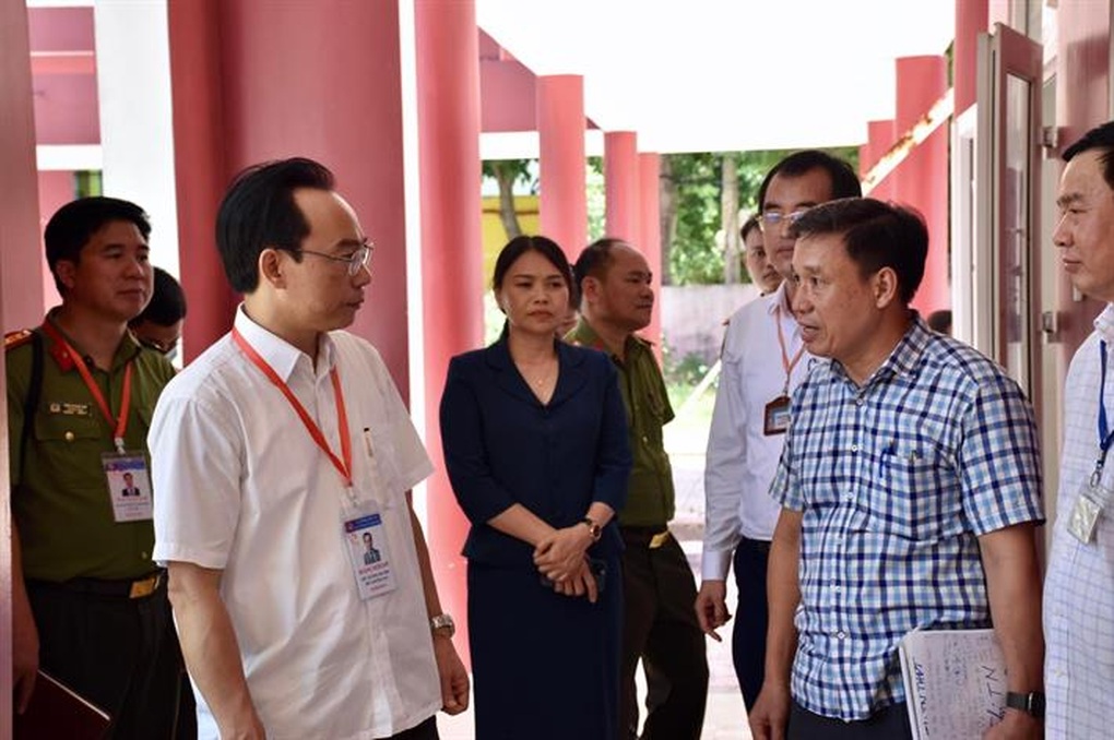 Quảng Ninh, Nghệ An: Quyết liệt đảm bảo thi tốt nghiệp THPT không gian lận - 3 Quảng Ninh, Nghệ An: Quyết liệt đảm bảo thi tốt nghiệp THPT không gian lận - 3
