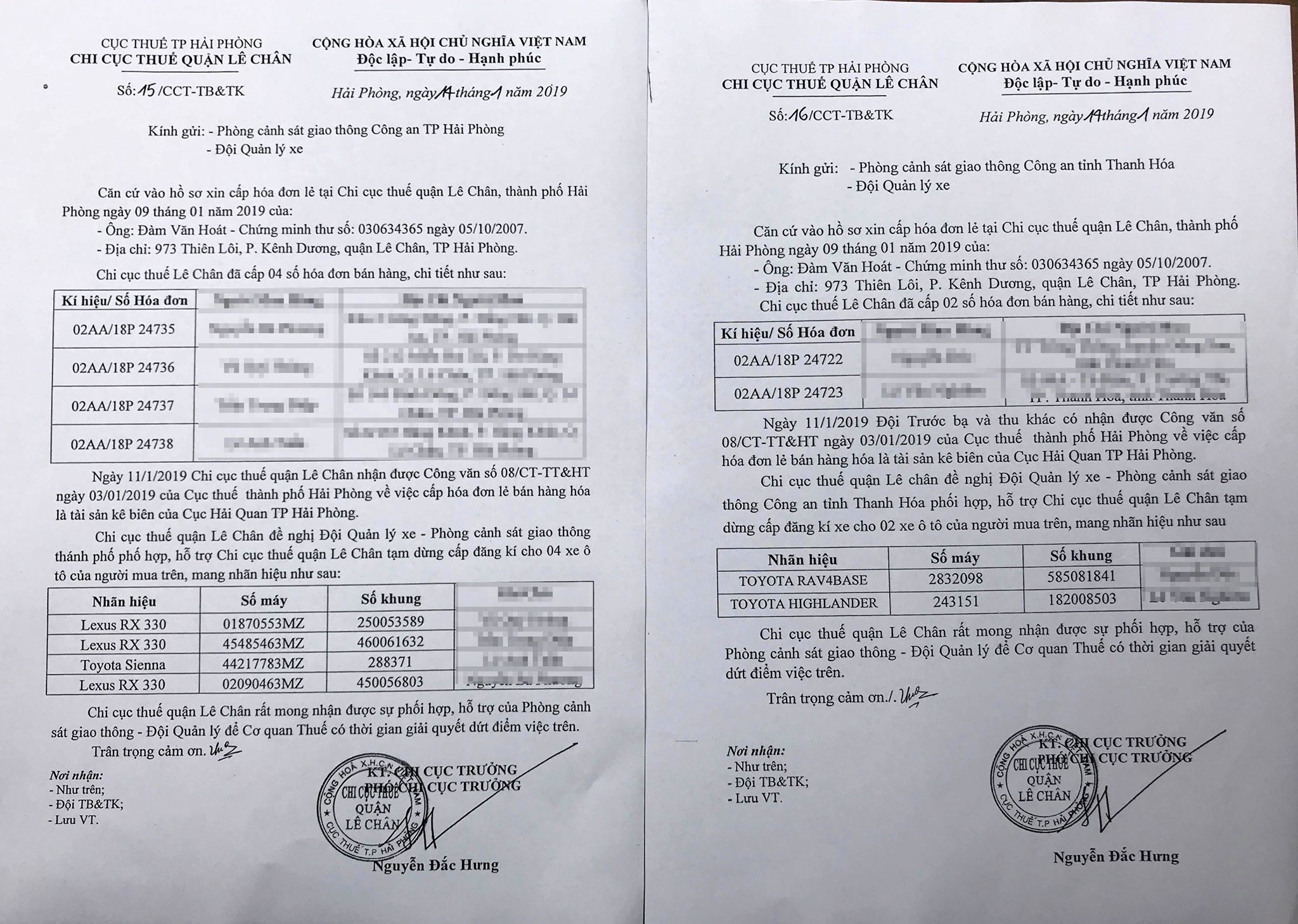 Bỏ tiền tỉ mua xe sang nhưng lại bị “tuýt còi” việc cấp đăng ký do ngành thuế đề nghị