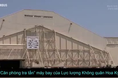 “Phòng tra tấn” máy bay của Lực lượng Không quân Hoa Kỳ