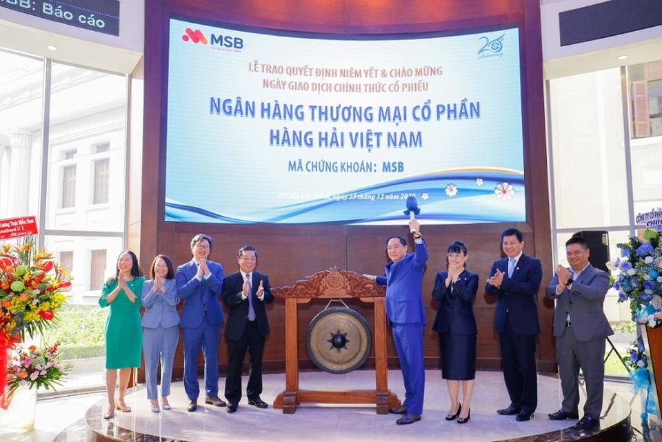 MSB chính thức niêm yết tại Sở Giao dịch chứng khoán TP. Hồ Chí Minh - 1 MSB chính thức niêm yết tại Sở Giao dịch chứng khoán TP. Hồ Chí Minh - 1