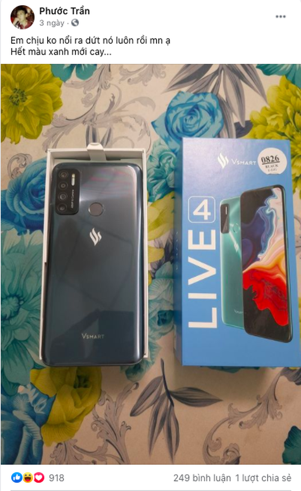 1.000 khách hàng không đợi ưu đãi mở bán đã tậu sớm Vsmart Live 4 - 3 1.000 khách hàng không đợi ưu đãi mở bán đã tậu sớm Vsmart Live 4 - 3