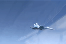 Khoảnh khắc “xe tăng bay” Su-34 khai hỏa tên lửa siêu thanh