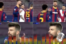 Griezmann và Pique văng tục chửi nhau trong thảm bại của Barcelona