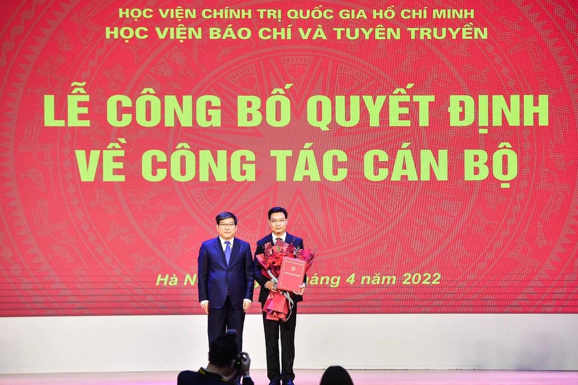 Học viện Báo chí và Tuyên truyền có Phó Giám đốc mới - 1 Học viện Báo chí và Tuyên truyền có Phó Giám đốc mới - 1
