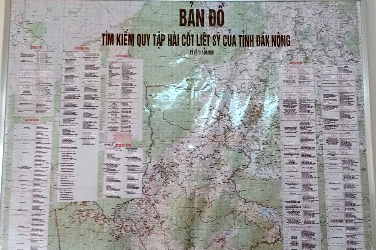 Người bệnh binh vẽ sơ đồ mộ đồng đội bằng những ký ức lửa - 9 Người bệnh binh vẽ sơ đồ mộ đồng đội bằng những ký ức lửa - 9