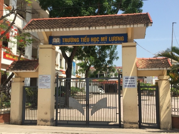 Trường Tiểu học Mỹ Lương (huyện Chương Mỹ).