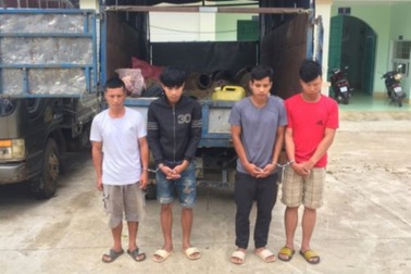 Bắt nhóm người chuyên đào trộm mộ lấy tài sản