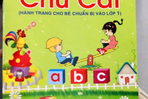 Bộ GD-ĐT chỉ đạo thu hồi sách học vần in cờ Trung Quốc
