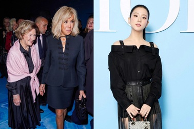 Đệ nhất phu nhân Pháp, mỹ nhân Blackpink cùng xuất hiện ở show thời trang