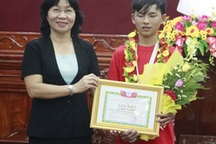 Cậu học trò lớp 9 giành giải sáng tạo trẻ quốc tế 