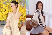 Công thức phối đồ sành điệu với túi xách hàng hiệu của Đông Nhi
