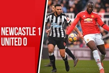 Newcastle 1-0 MU: Nỗi buồn của Mourinho