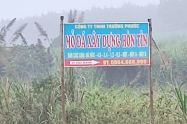 Đang xác minh thông tin một công nhân nghi tử vong ở mỏ đá