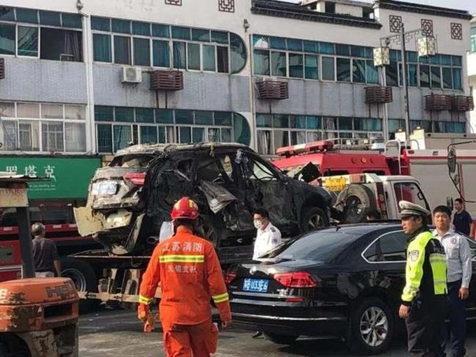 Nổ khí gas tại miền Đông Trung Quốc, 15 người thương vong - Ảnh 1. Nổ khí gas tại miền Đông Trung Quốc, 15 người thương vong - Ảnh 1.