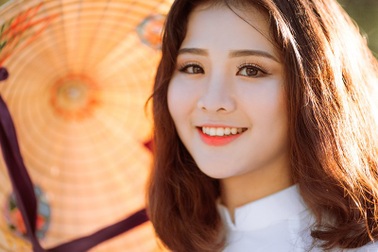 Thiếu nữ xứ Nghệ duyên dáng trong bộ ảnh chia tay tuổi học trò