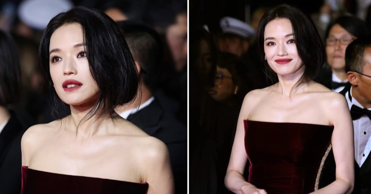 Thư Kỳ khoe vẻ đẹp khí chất, được khen là nữ hoàng thảm đỏ tại LHP Cannes
