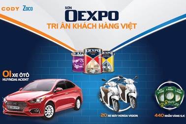 OEXPO tri ân khách hàng Việt hàng tỷ đồng