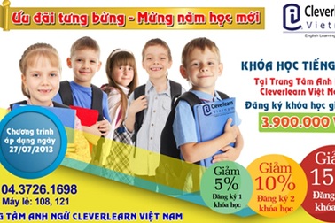 Ưu đãi tưng bừng - Mừng năm học mới