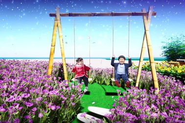 Rộn ràng sắc xuân ở đường hoa Home Hanoi Xuan 2023