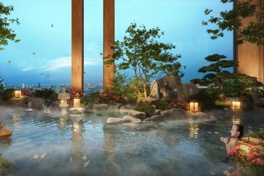 Tắm khoáng nóng onsen phong cách Nhật tại TPHCM