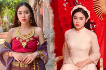 Nữ du học sinh Lào xinh đẹp, nổi tiếng nhờ yêu thích văn hóa Việt Nam