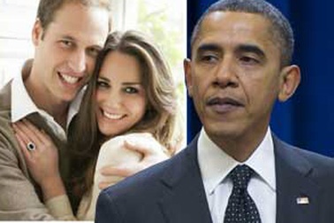 Tổng thống Mỹ Obama không được mời tới đám cưới Hoàng tử Anh