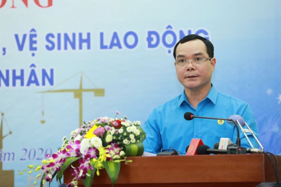 Phát động Tháng Công nhân, Tháng hành động về ATVSLĐ năm 2020 - 2 Phát động Tháng Công nhân, Tháng hành động về ATVSLĐ năm 2020 - 2