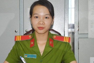 “Bông hồng thép” của lực lượng cảnh sát cơ động Công an Sóc Trăng